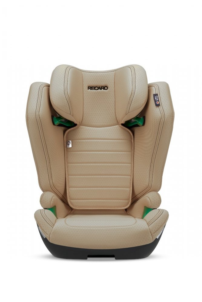 RECARO Scaun Auto cu Isofix Axion 1 Elegant Beige I-size testat ADAC cu husa detasabila sistem SPS spatar reglabil