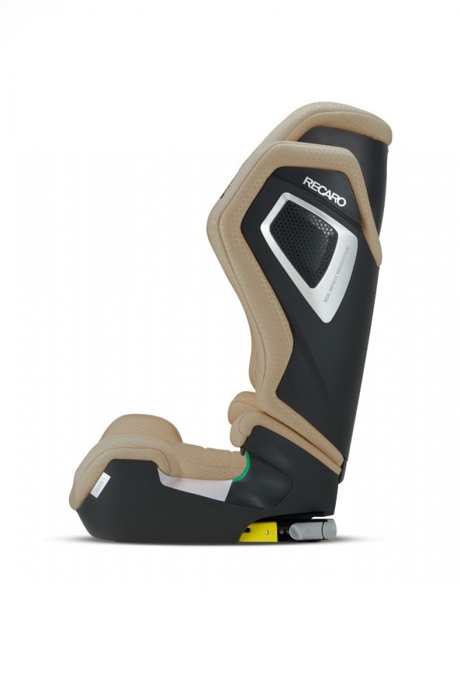 RECARO Scaun Auto cu Isofix Axion 1 Elegant Beige I-size testat ADAC cu husa detasabila sistem SPS spatar reglabil