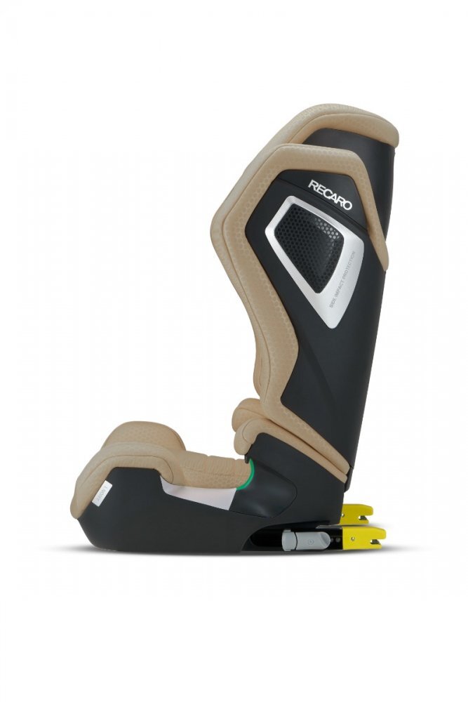 RECARO Scaun Auto cu Isofix Axion 1 Elegant Beige I-size testat ADAC cu husa detasabila sistem SPS spatar reglabil