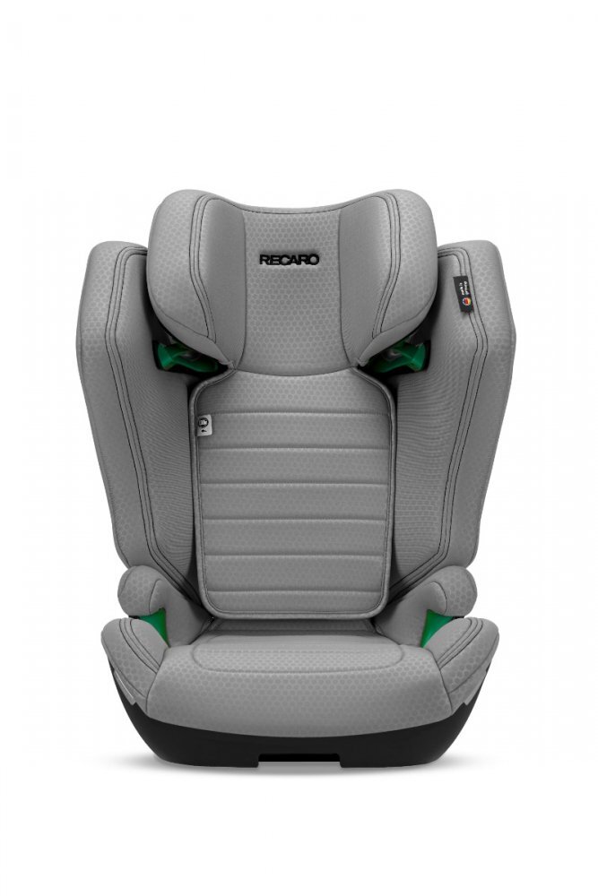RECARO Scaun Auto cu Isofix Axion 1 Happy Grey I-size testat ADAC cu husa detasabila sistem SPS spatar reglabil