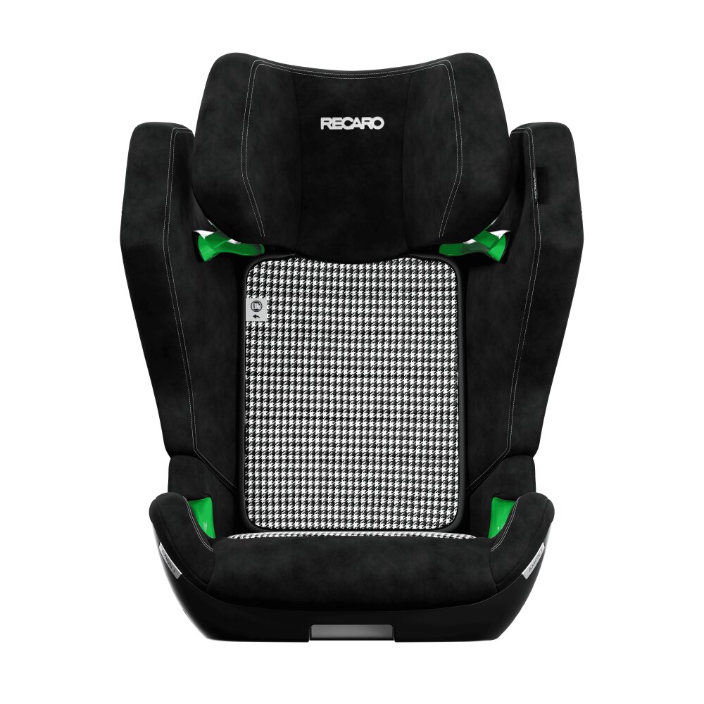RECARO Scaun auto cu isofix Axion 1 Pepita I-size testat ADAC cu husa detasabila sistem SPS 3-12 ani