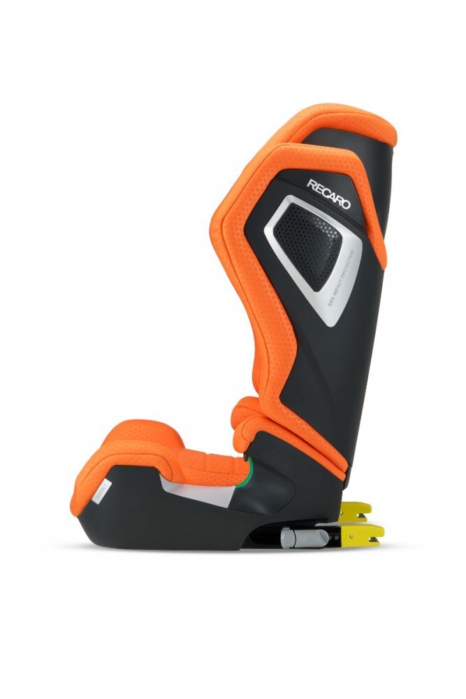 RECARO Scaun Auto cu Isofix Axion 1 Vibrant Orange I-size testat ADAC cu husa detasabila sistem SPS spatar reglabil