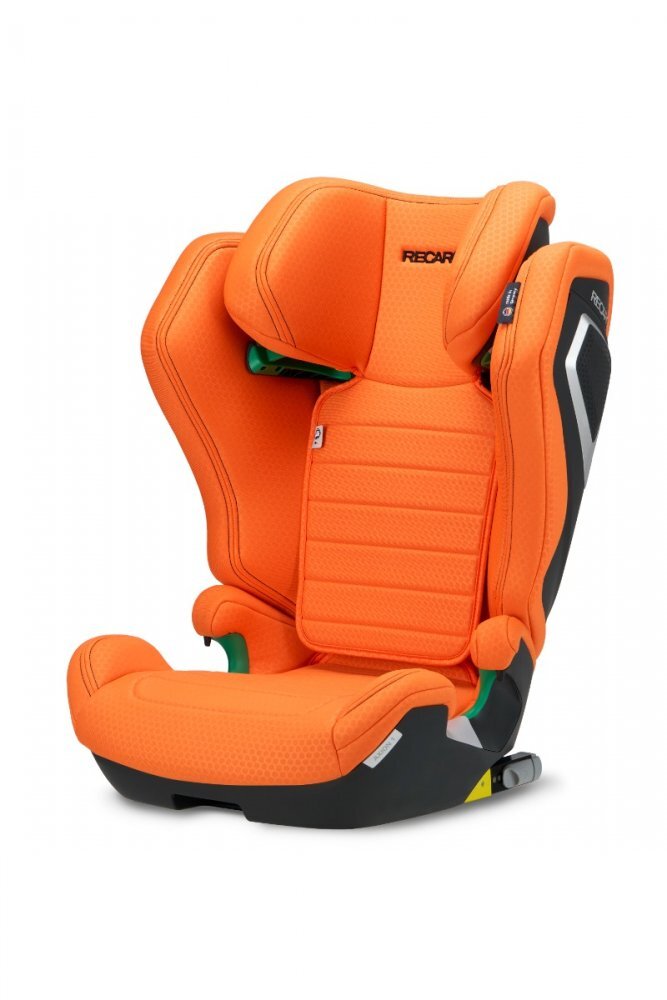 RECARO Scaun Auto cu Isofix Axion 1 Vibrant Orange I-size testat ADAC cu husa detasabila sistem SPS spatar reglabil