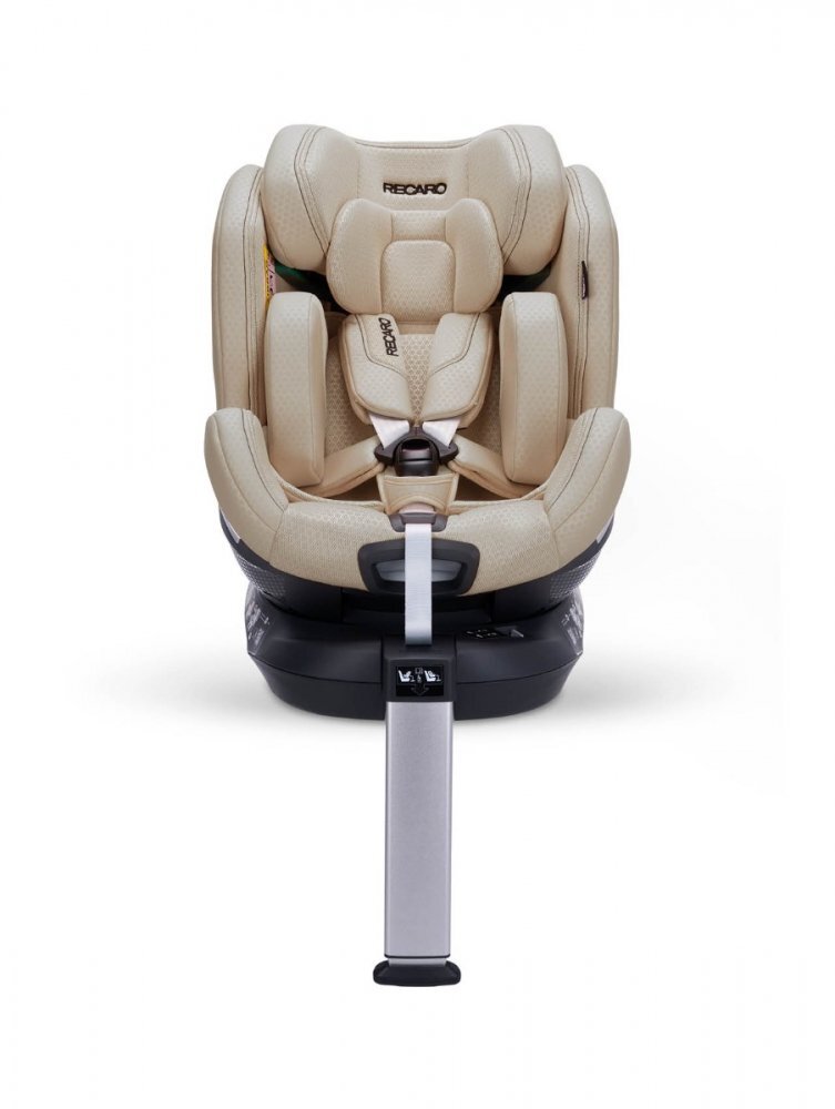 RECARO Scaun auto cu Isofix Xenon 1 Elegant Beige I-size cu husa detasabila sistem SPS 0-21 kg 0-7 ani