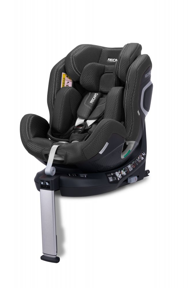 RECARO Scaun auto cu Isofix Xenon 1 Fresh Black I-size cu husa detasabila sistem SPS 0-21 kg 0-7 ani