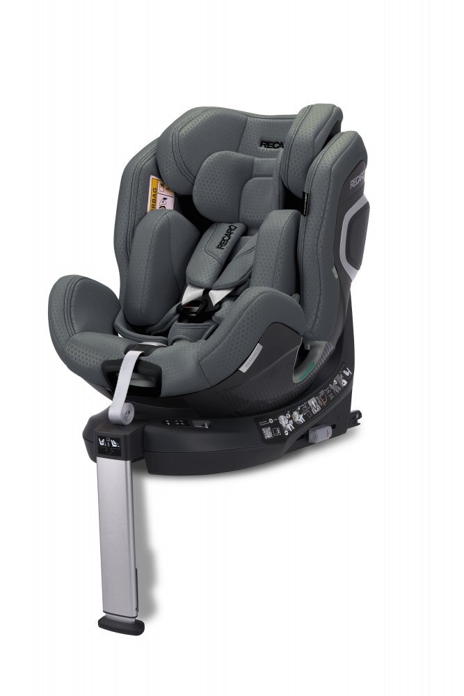 RECARO Scaun auto cu Isofix Xenon 1 Gallant Grey I-size cu husa detasabila sistem SPS 0-21 kg 0-7 ani