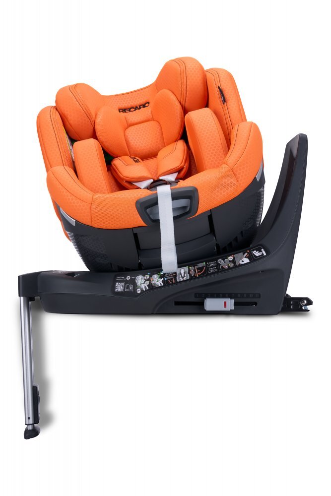 RECARO Scaun auto cu Isofix Xenon 1 Vibrant Orange I-size cu husa detasabila sistem SPS 0-21 kg 0-7 ani