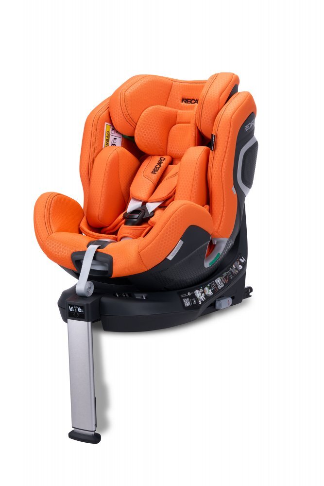 RECARO Scaun auto cu Isofix Xenon 1 Vibrant Orange I-size cu husa detasabila sistem SPS 0-21 kg 0-7 ani