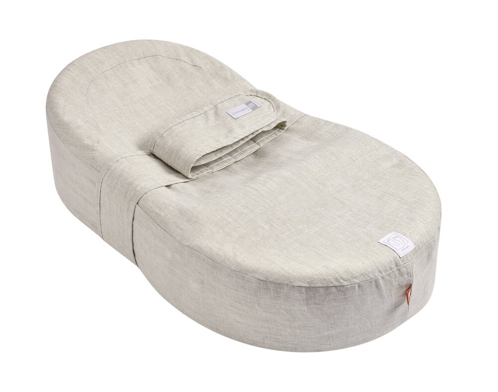 Red Castle Baby nest ergonomic Cocoonababy 10 Linen Natural