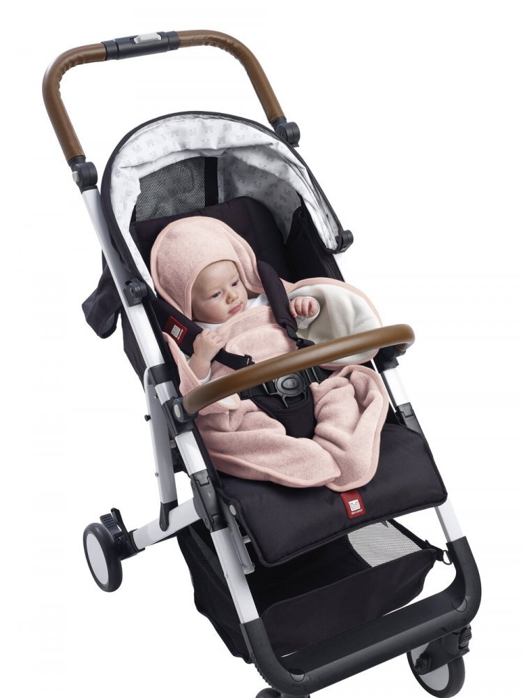 Red Castle Paturica de infasat BabyNomade 0-6 luni Dusty Rose