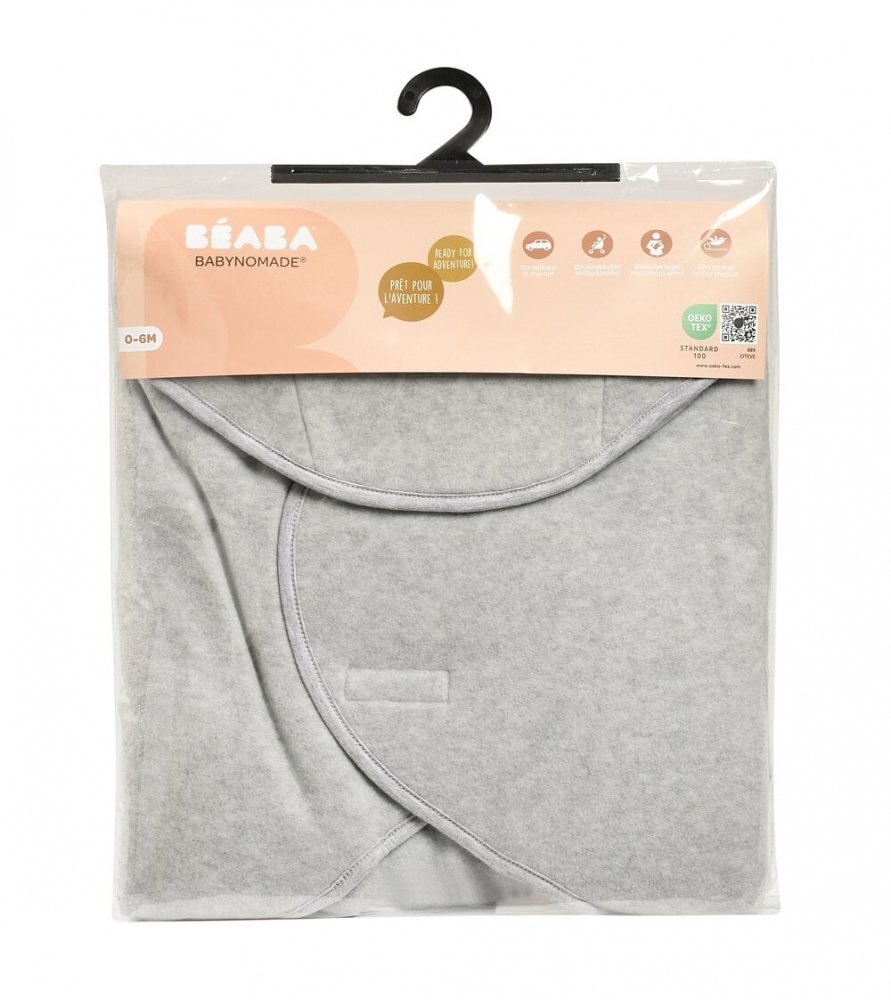 Red Castle Paturica de infasat BabyNomade 0-6 luni Heather Grey