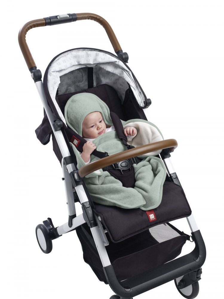 Red Castle Paturica de infasat BabyNomade 0-6 luni Sage Green