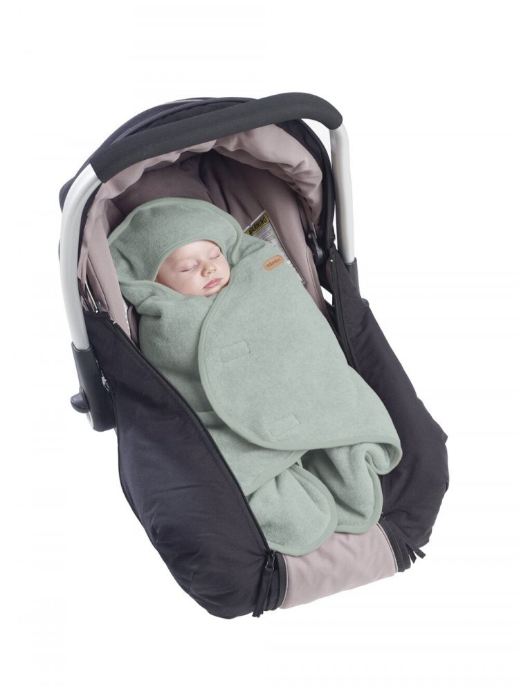 Red Castle Paturica de infasat BabyNomade 0-6 luni Sage Green