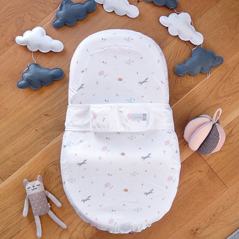 Red Castle Saltea fiziologica bebelusi Cocoonababy Happy Fox