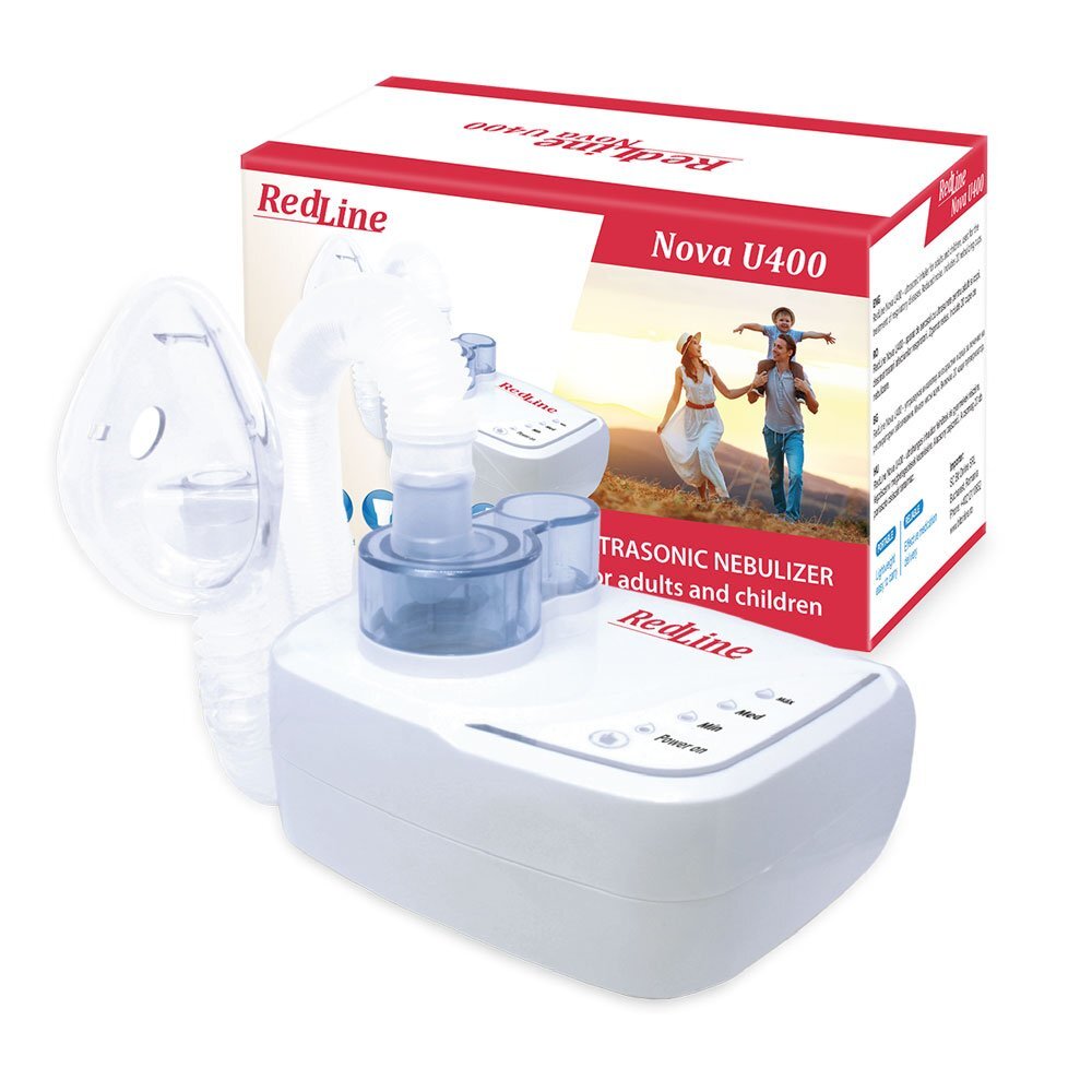 Redline Aparat aerosoli cu ultrasunete Nova U400 3 moduri de nebulizare pentru adulti si copii