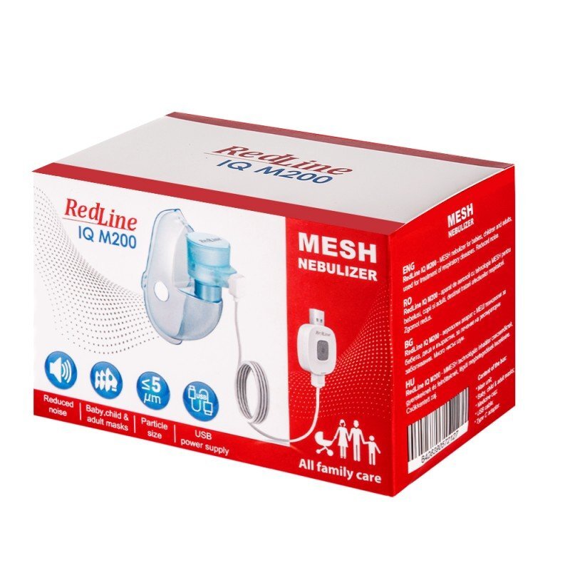 Redline Aparat aerosoli portabil IQ M200 nebulizator ultrasonic tehnologie MESH