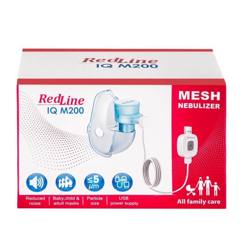 Redline Aparat aerosoli portabil IQ M200 nebulizator ultrasonic tehnologie MESH