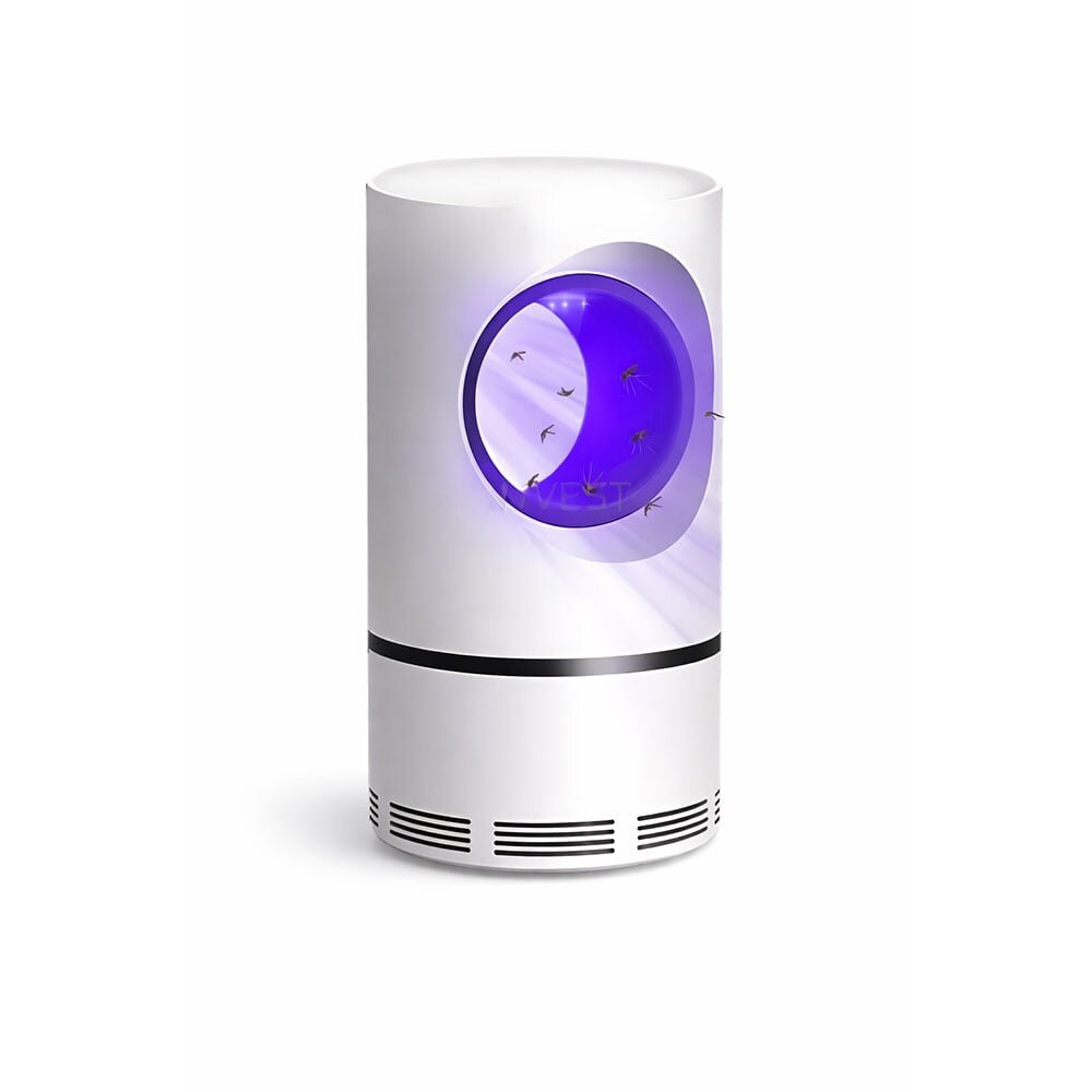 Redline Lampa anti-insecte UV electrica capcana tantari si muste ventilator integrat silentioasa interior alimentare USB 13x13x22.5 cm