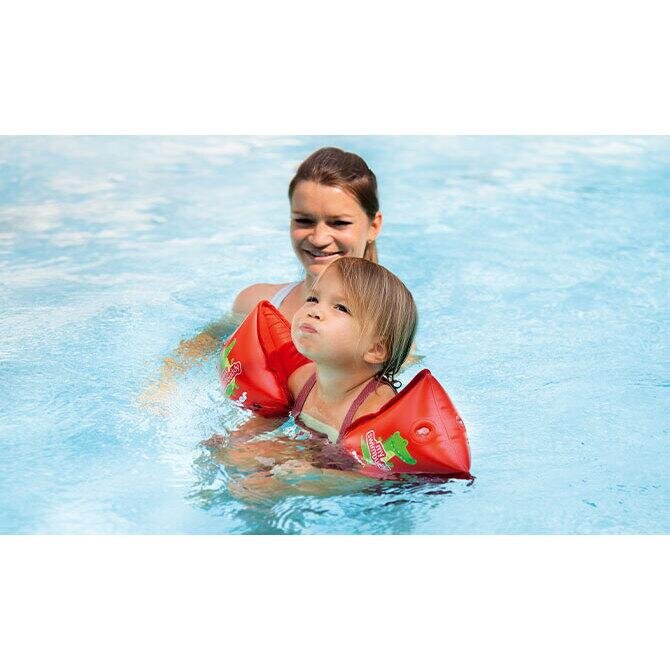 REER Aripioare de inot pentru copii 1-6 ani rosu MySwimBuddy Armbands