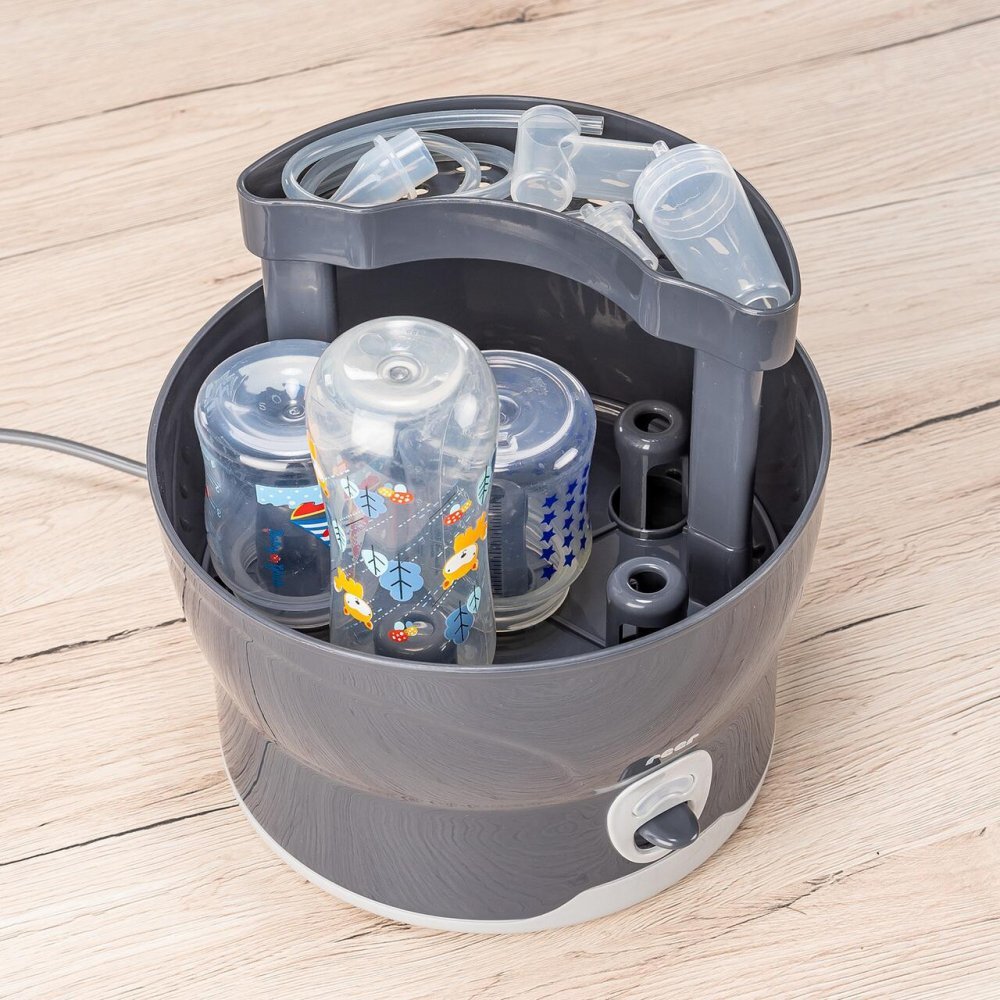 REER Aspirator nazal pentru bebelusi cu adaptor saculet depozitare si 4 filtre