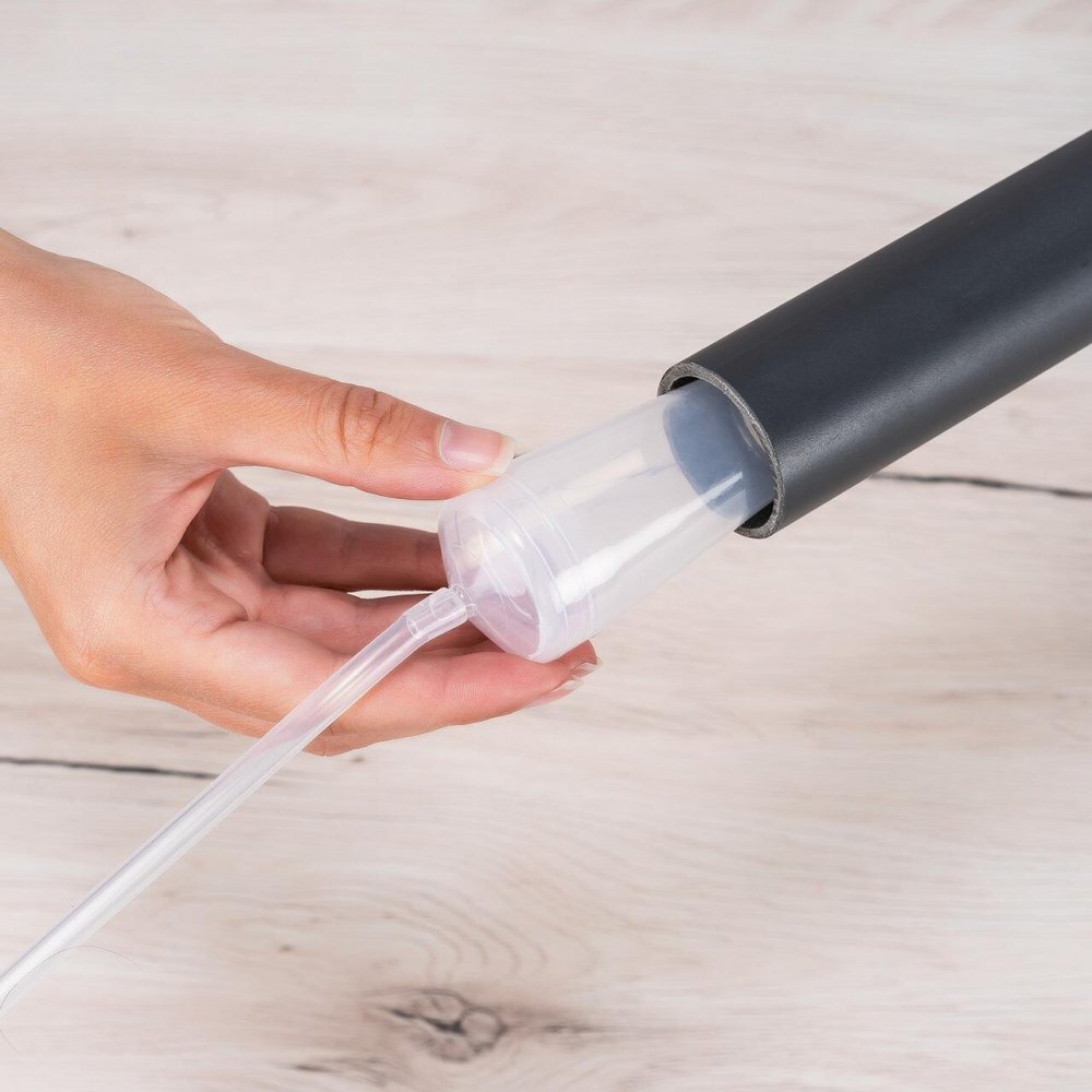 REER Aspirator nazal pentru bebelusi cu adaptor saculet depozitare si 4 filtre