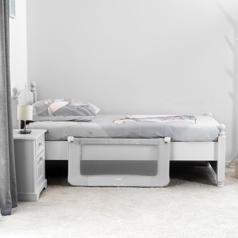 REER Bariera mobila de protectie pat pentru bebelusi ByMySide 100x50 cm