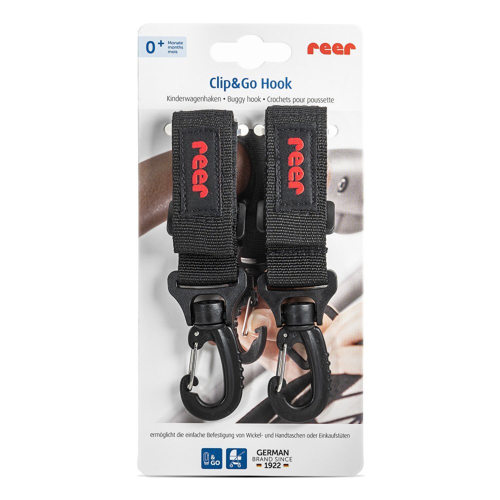 REER Carlige pentru carucior ClipGo Hook