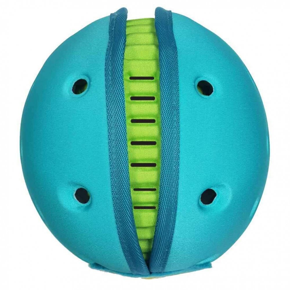 REER Casca protectie bebelusi cu spuma flexibila reglabila 7-24 luni albastra SafeHeadBaby Ladybird
