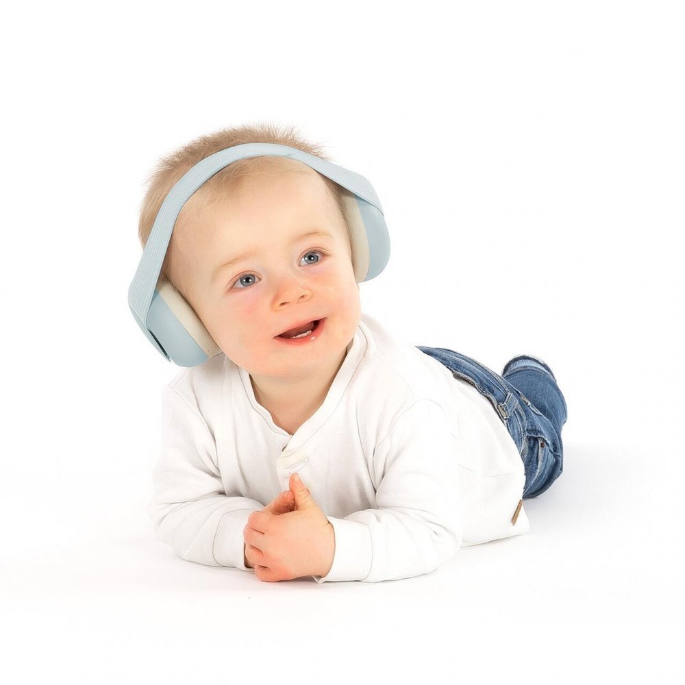 REER Casti antifonice pentru bebelusi 12+ luni albastru SilentGuard Baby 53283