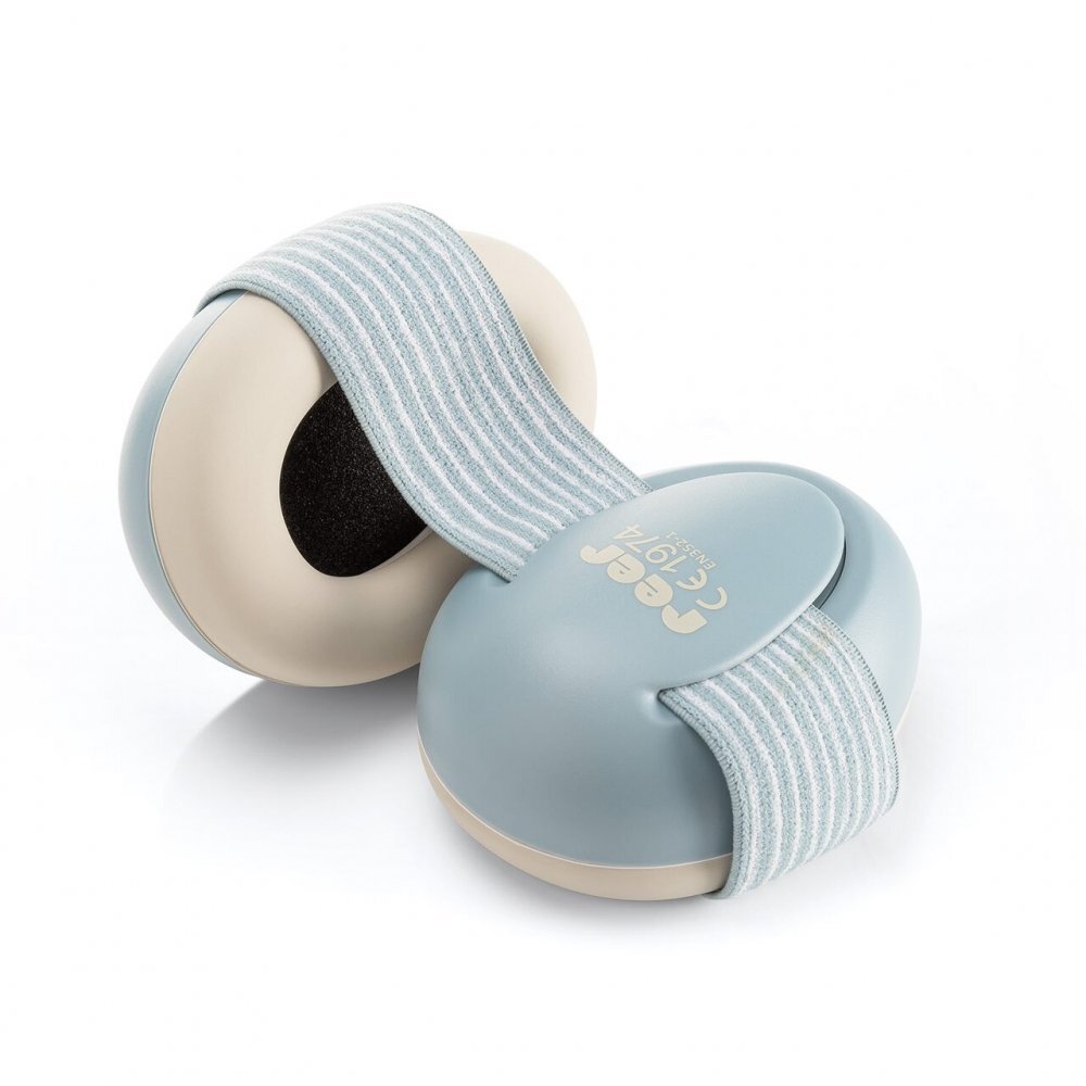 REER Casti antifonice pentru bebelusi 12+ luni albastru SilentGuard Baby 53283