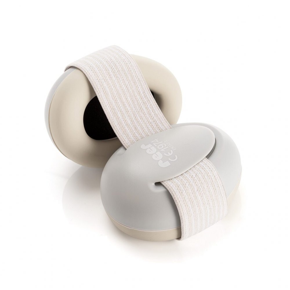 REER Casti antifonice pentru bebelusi 12+ luni gri SilentGuard Baby 53261