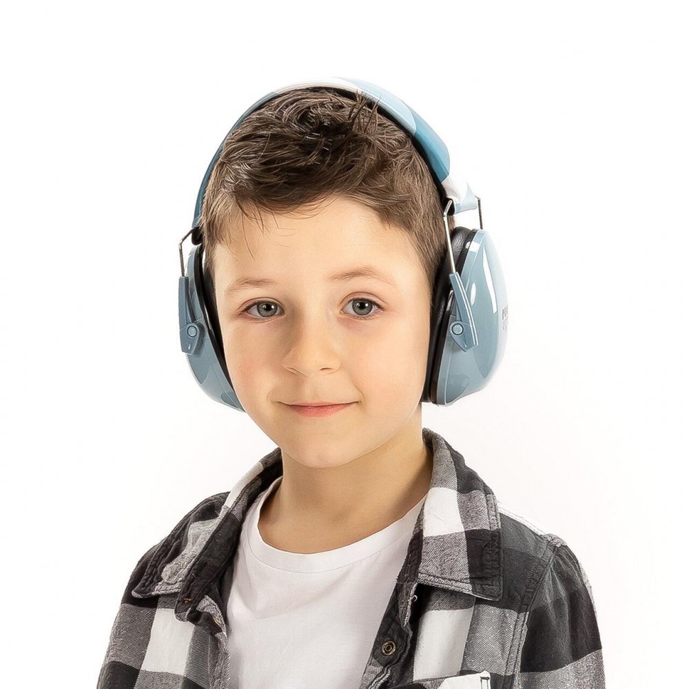 REER Casti antifonice pentru copii SNR 27 SilentGuard Kids albastru