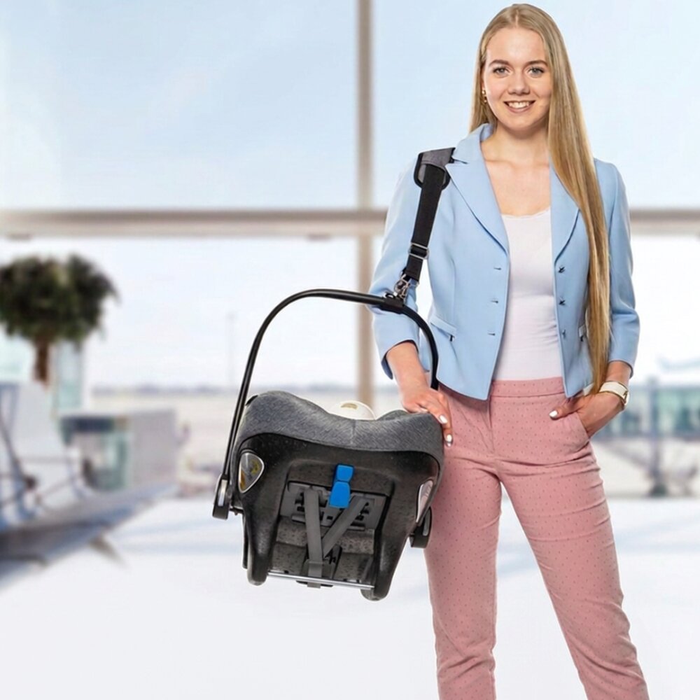 REER Curea de transport pentru scoica auto ClipGo Carry