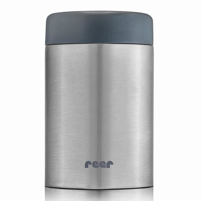 REER Cutie termica pentru mancare bebelusi Pure otel inoxidabil pur 300 ml