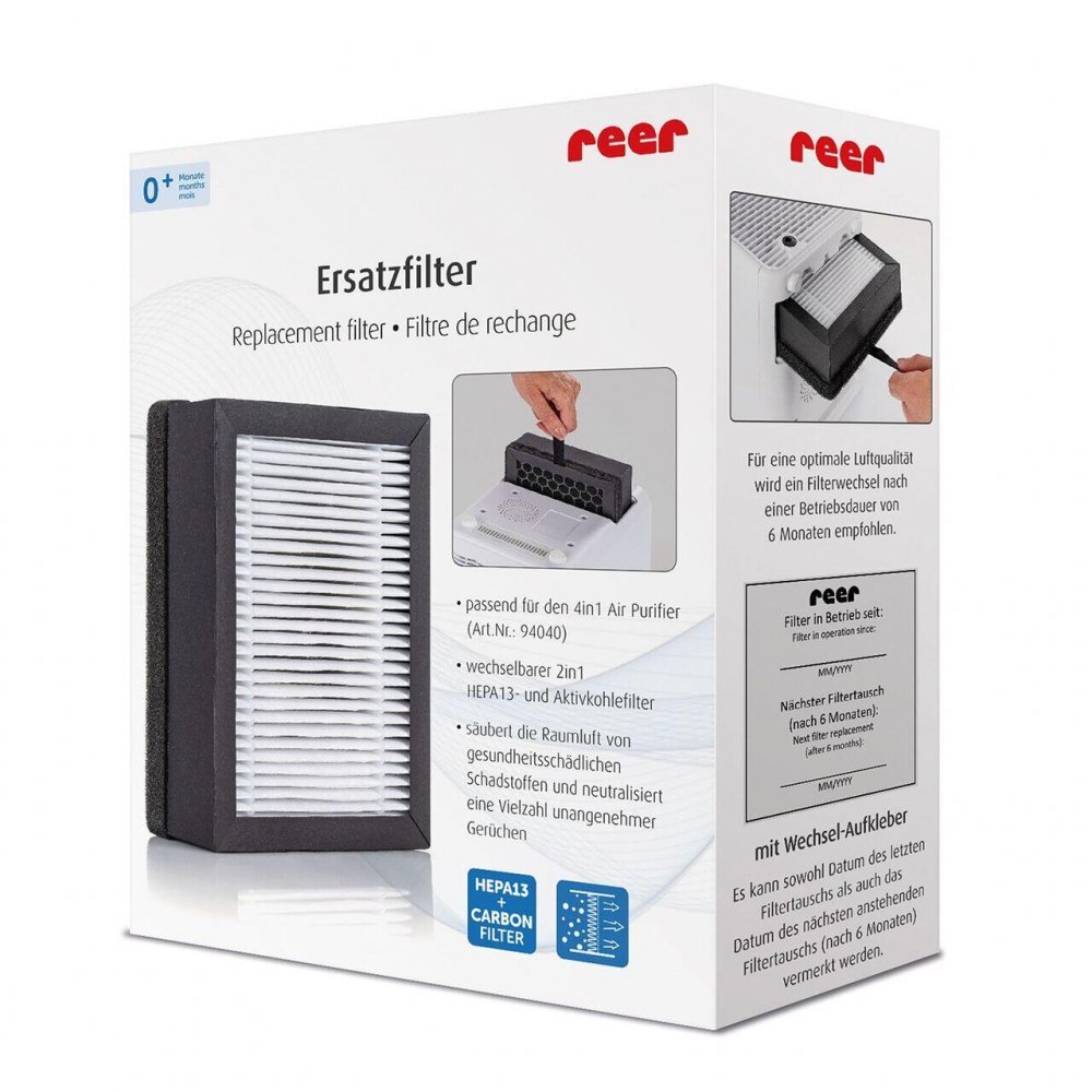 REER Filtru Hepa combinat cu carbune activ pentru purificator 94050