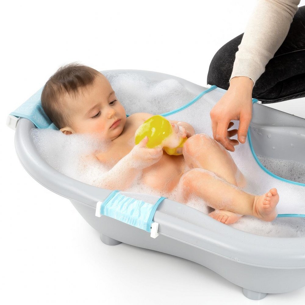 REER Hamac de baie pentru cadita bebelusului MyHappyBath Sling reglabil