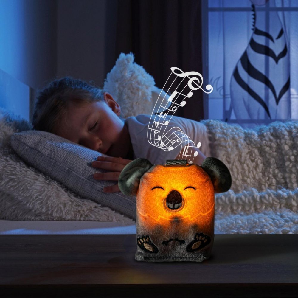 REER Jucarie din plus pentru somn Sleepy Koala cu lumina de veghe si muzica pentru bebelusi