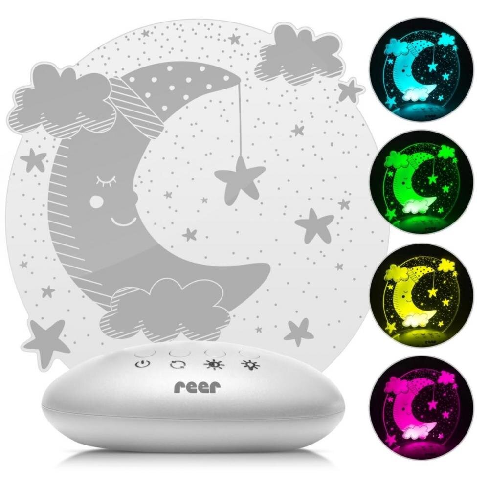REER Lampa de veghe ColorLumy Moon 52121