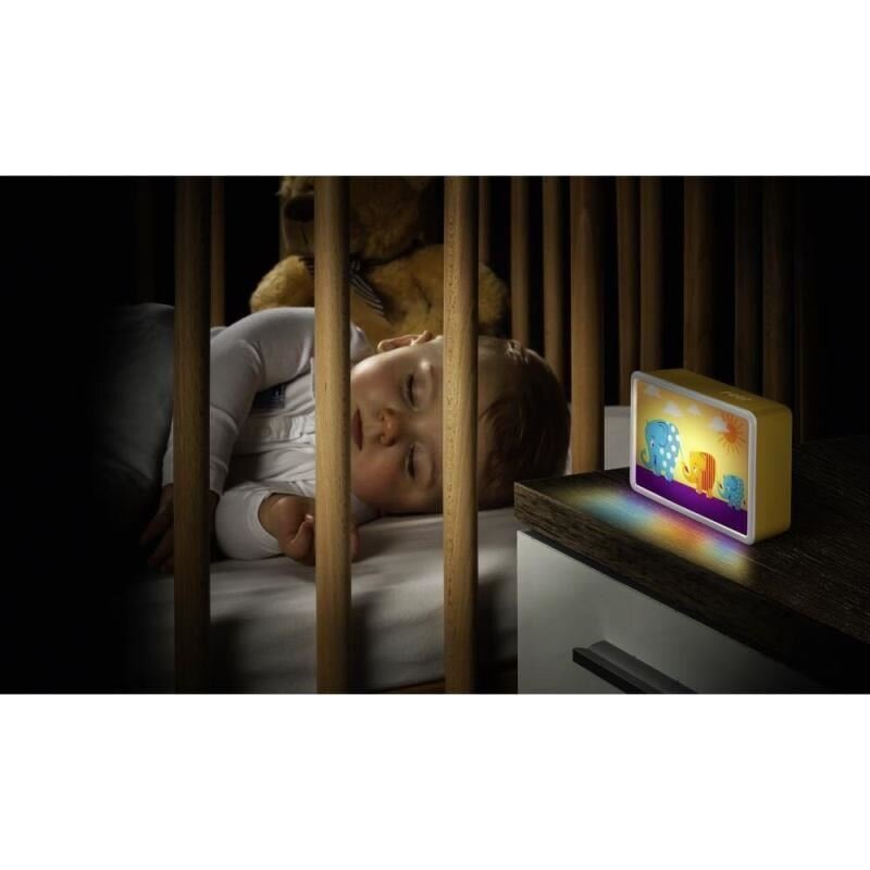 REER Lampa de veghe cu led si senzor de lumina BabyLight Basic Elefant