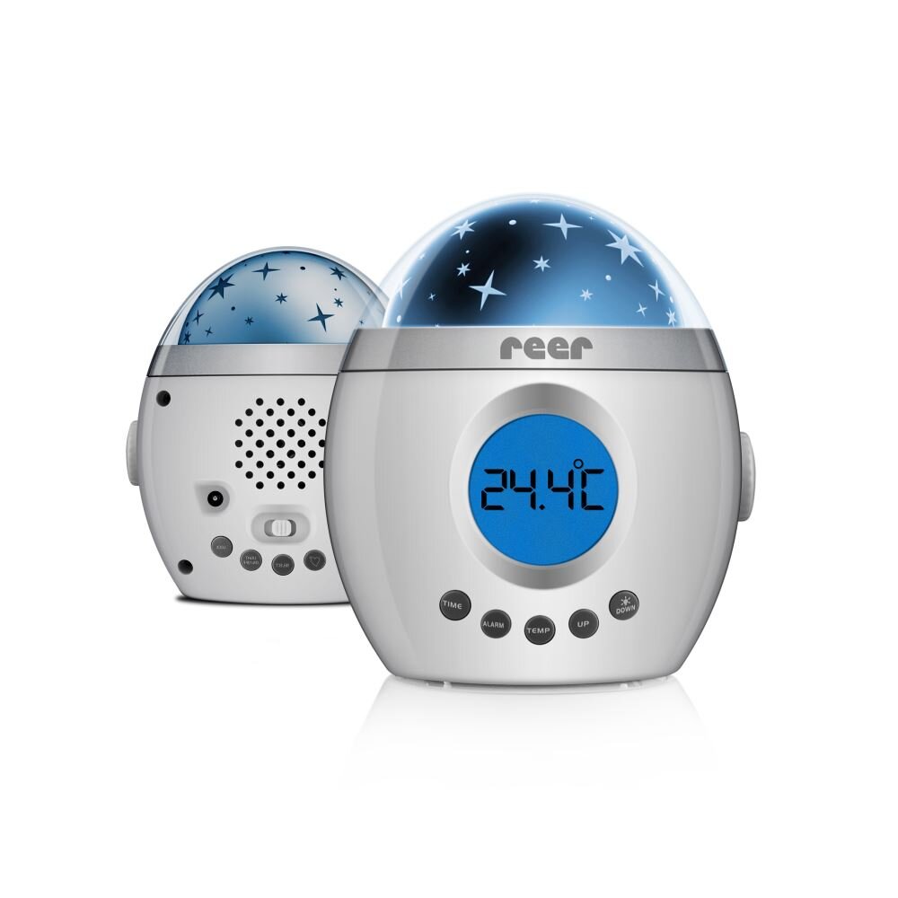 REER Lampa de veghe cu muzica si proiectie de stele MyMagicStarlight 52050