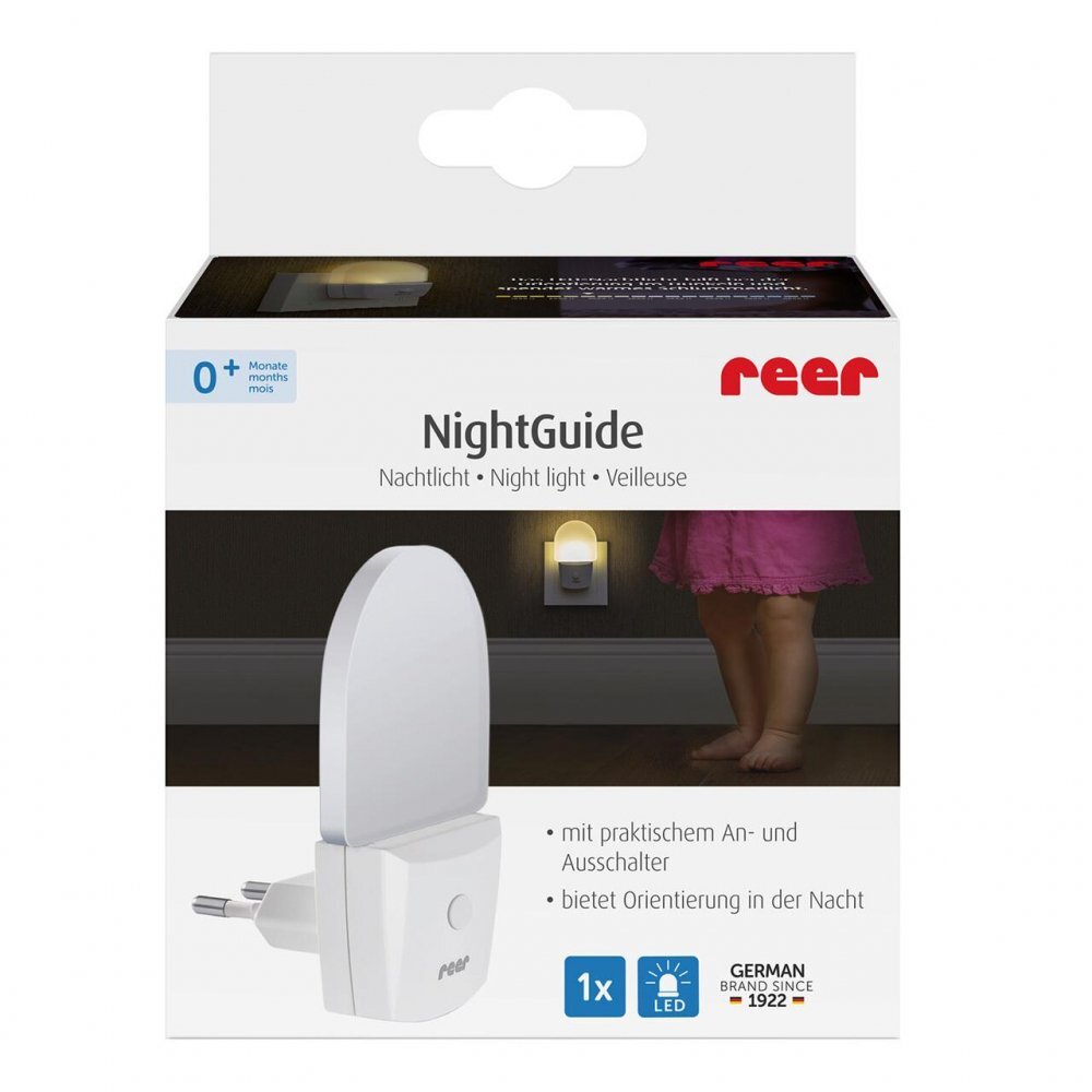 REER Lampa de veghe Night Guide pentru priza cu comutator