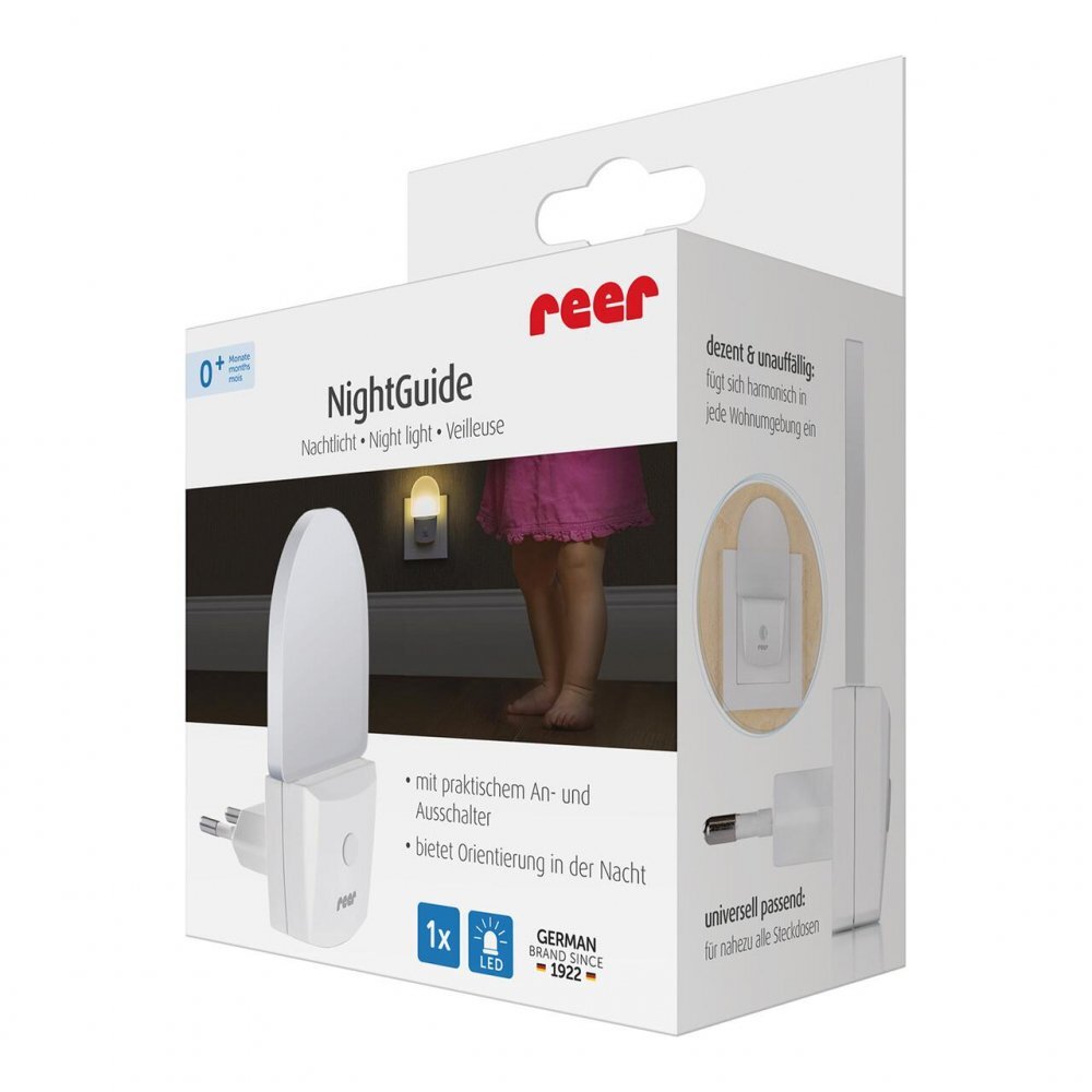 REER Lampa de veghe Night Guide pentru priza cu comutator