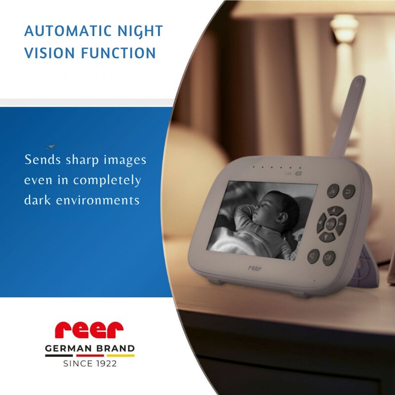 REER Monitor video pentru bebelusi XL Move