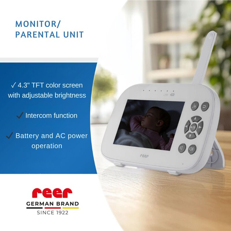 REER Monitor video pentru bebelusi XL Move