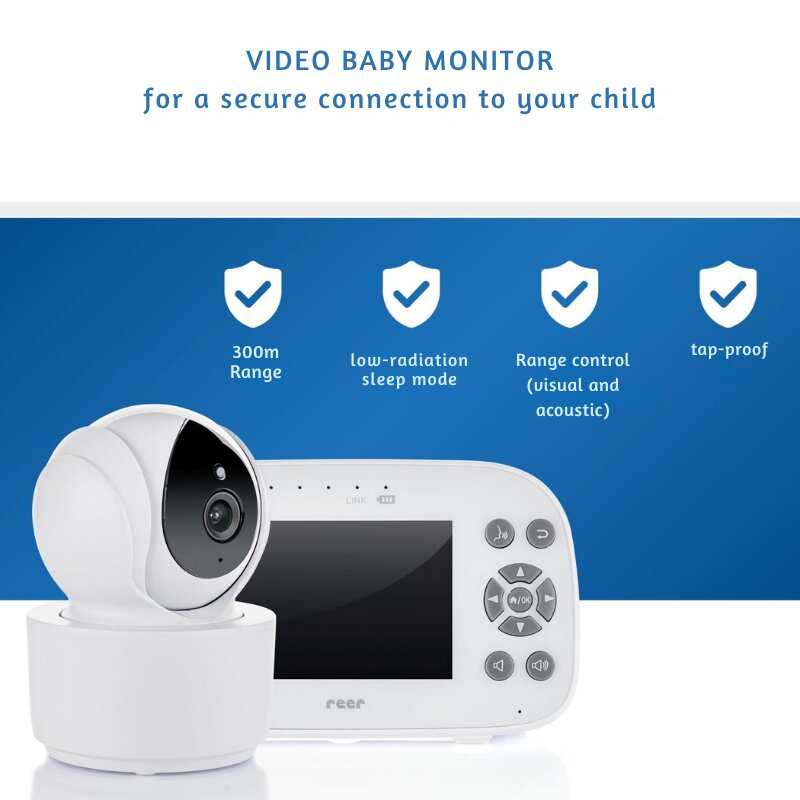 REER Monitor video pentru bebelusi XL Move