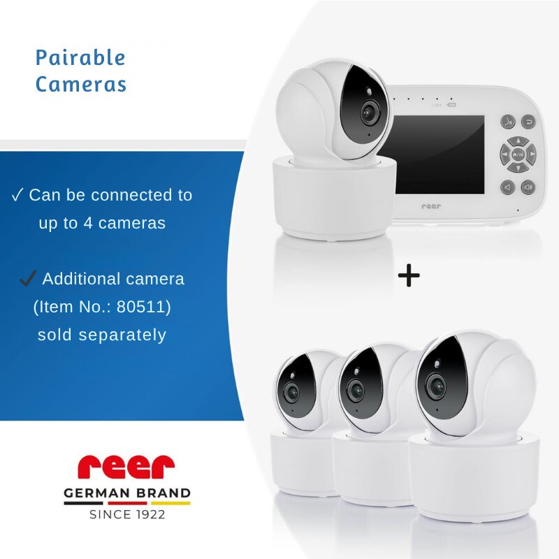 REER Monitor video pentru bebelusi XL Move