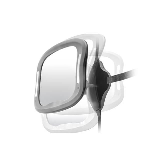 REER Oglinda de siguranta auto cu LED BabyView pentru monitorizare bebelusi