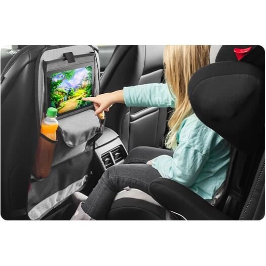 REER Organizator auto multimedia pentru scaunul din spate TravelKid Entertain 86051