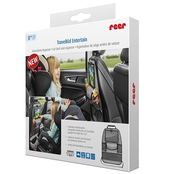 REER Organizator auto multimedia pentru scaunul din spate TravelKid Entertain 86051