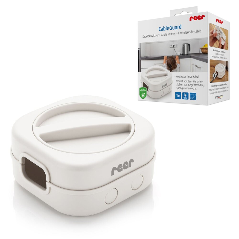 REER Organizator de cabluri cu protectie pentru copii CableGuard